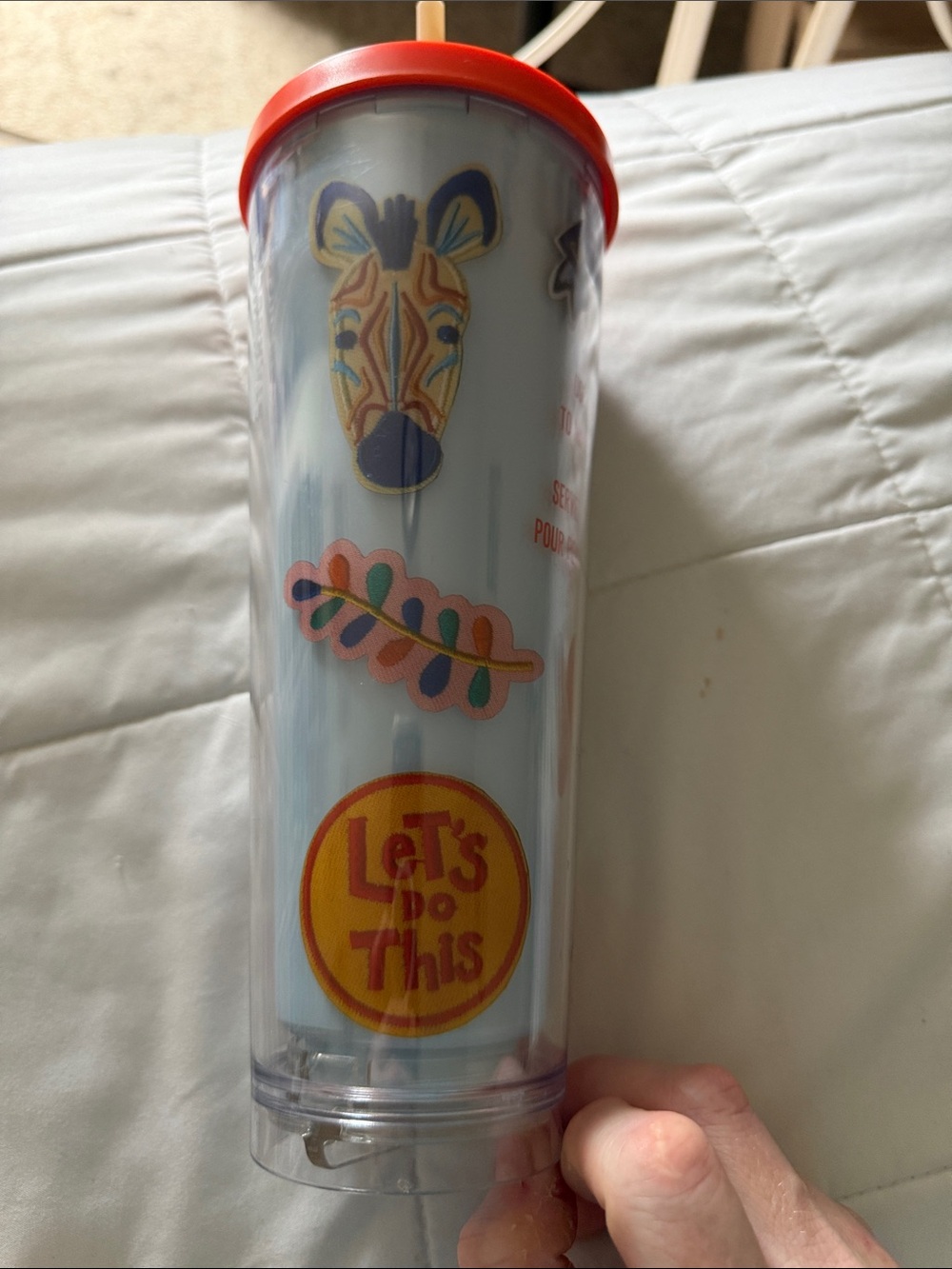 Starbucks Zebra Art 24oz Tumbler